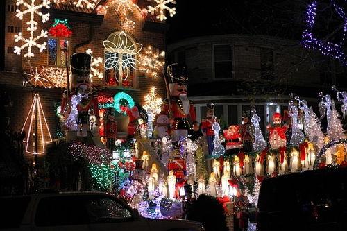 纽约圣诞节,光影交织的冬日童话